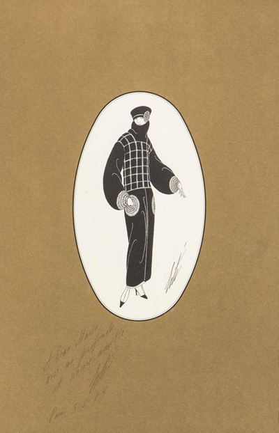 Costume Design, retouché su carta
