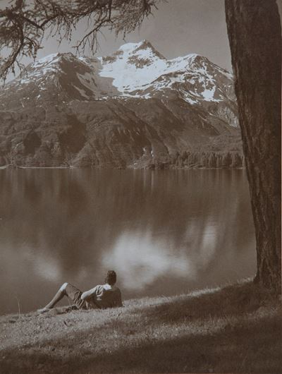 Landschaft Am Silsersee