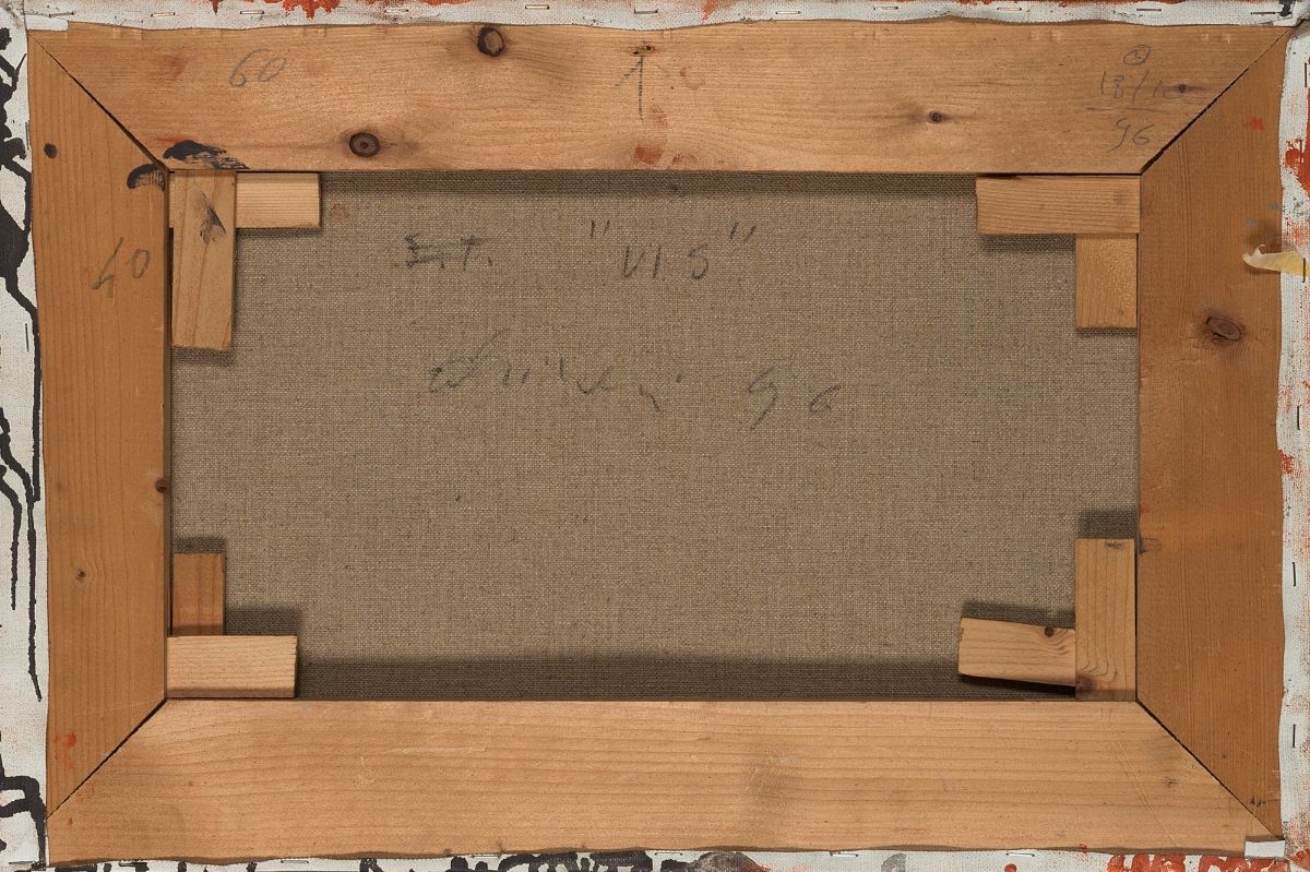 Claudio Olivieri - Vis, olio su tela, 1996, cm 40x60