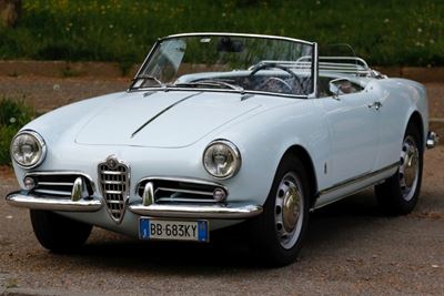 1959 Alfa Romeo Giulietta Spider Veloce (pinin Farina)
