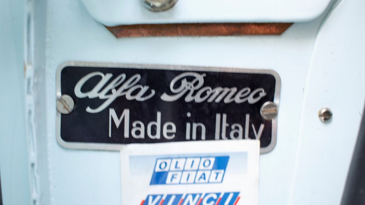 1959 Alfa Romeo Giulietta Spider Veloce (pinin Farina)