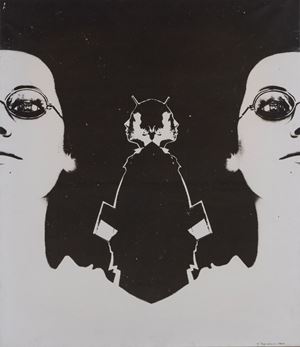 Guardando negli occhi della signora