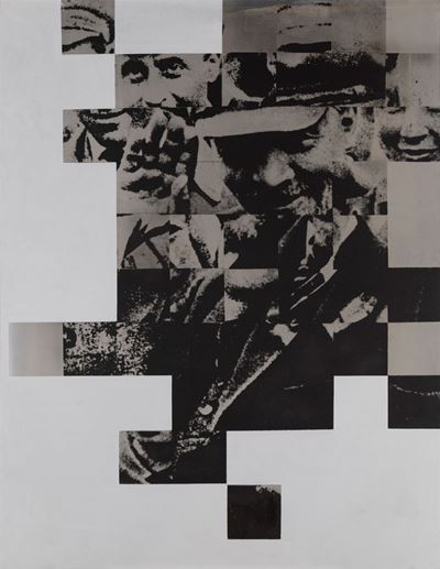 Iconografia leniniana - foto e olio su tela