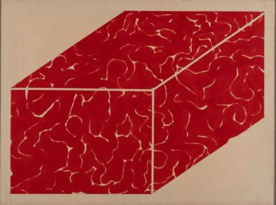 Senza titolo (olio su tela, cm 60 x 80, anni '70)