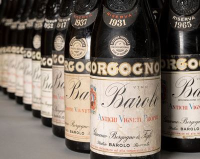Verticale Storica Barolo Borgogno N. 3 (57 Bt)