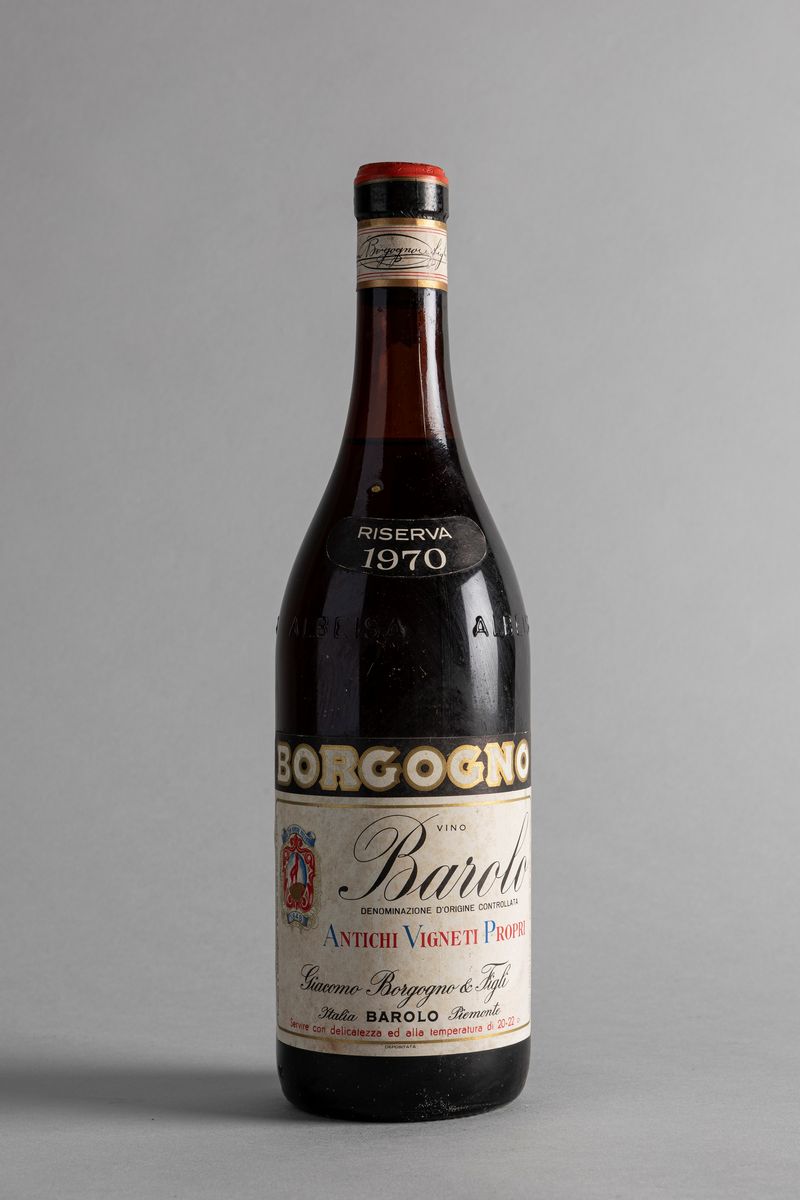 Piemonte - Barolo Borgogno Riserva 1970 (12 Bt)