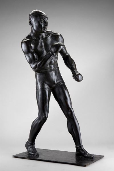 Pugilatore in bronzo