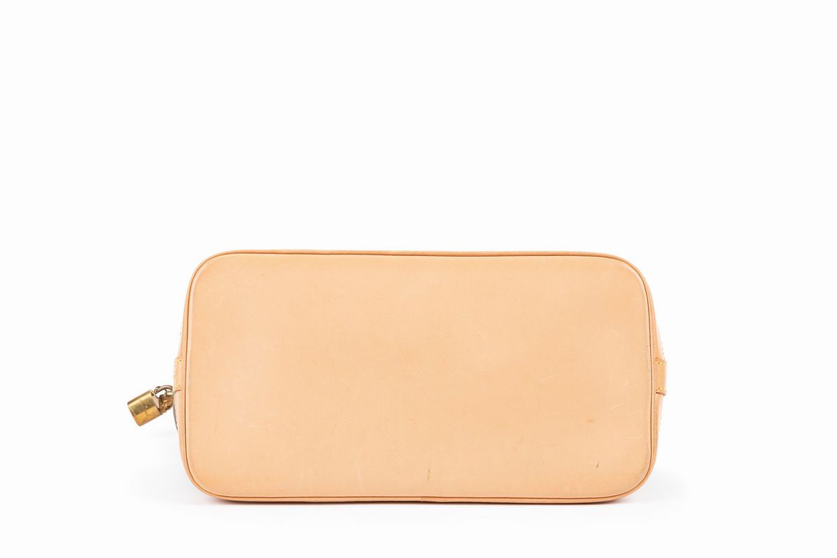 Louis Vuitton - Borsa Alma in tela monogram con chiusura a cerniera