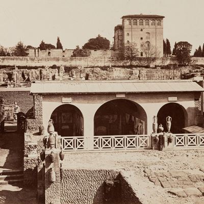 Roma, Palazzo dei Cesari, Casa Paterna di Tiberio