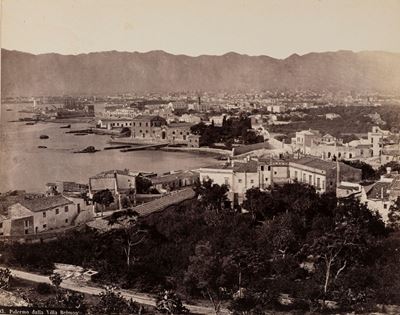 Palermo dalla Villa Belmonte
