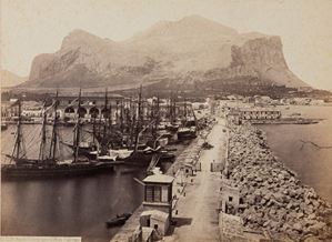 Sommer Giorgio, Behles Edmondo - Monte Pellegrino e il Molo, Palermo