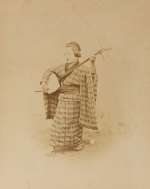 Senza titolo (Suonatrice di strada)