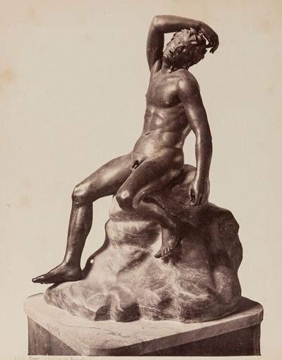 Napoli, Statua del Fauno ; Mosaico della Battaglia di Isso