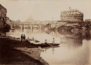 Untitled (Rome, Tevere e Castel Sant'angelo)