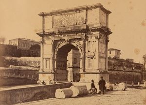MacPherson Robert (attr.) - Senza titolo (Roma, Arco di Tito)