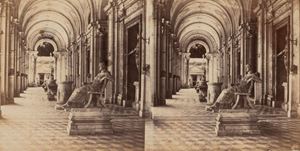 Ansiglioni Giuliano - Roma, secondo corridoio della Biblioteca Vaticana