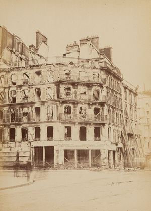 Insurrection de Paris, Rue Rivoli (Horlogerie)