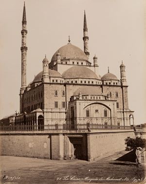 Le Caire, Mosquée de Mohamet Ali ; Mosquée de sultan Kaoulun exterièur