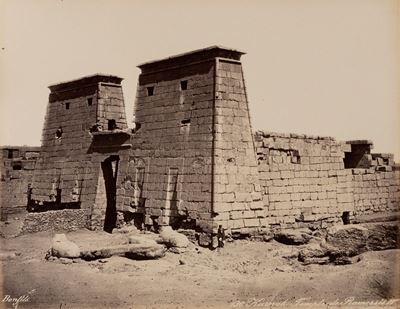 Karnak, Temple De Ramesses IV ; Karnak, Dromos