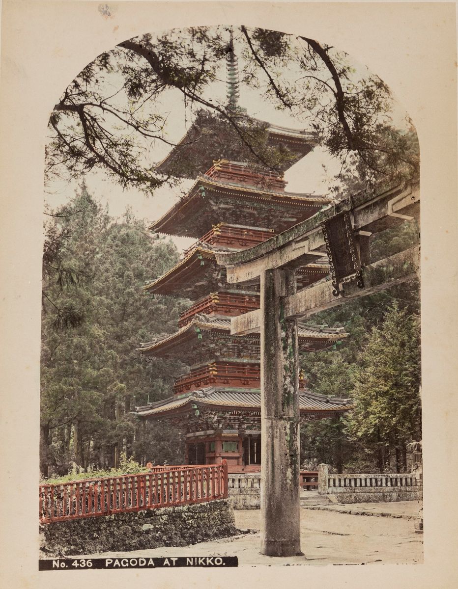 Anonimo - Pagoda a Nikko