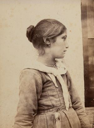 Ritratto di giovane popolana Siciliana