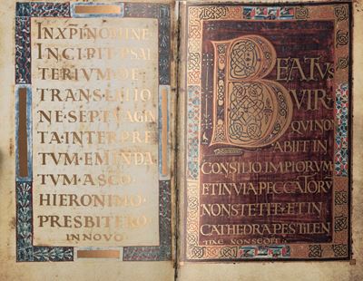 Der Goldene Psalter Dagulf Psalter