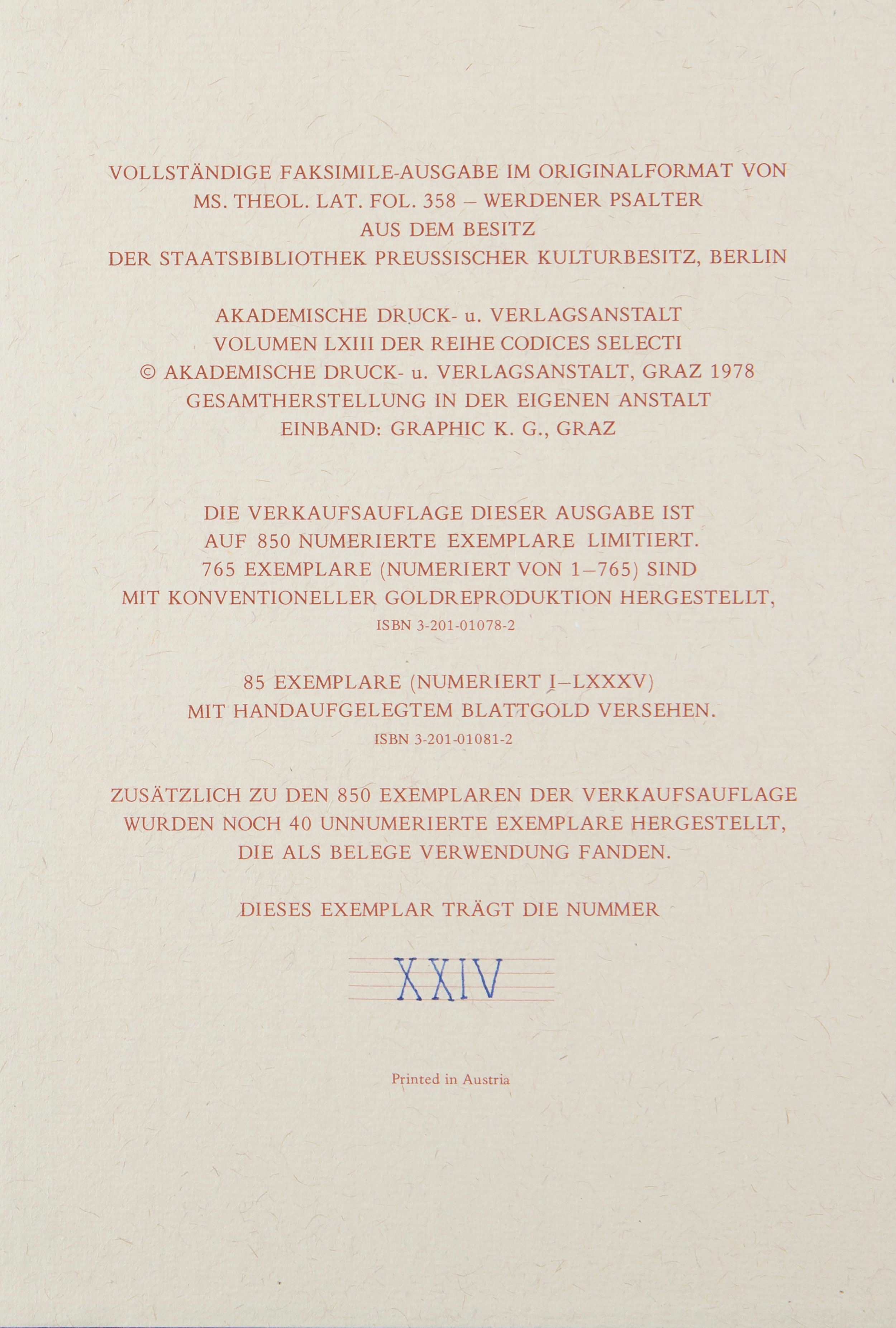 Der Werdener Psalter