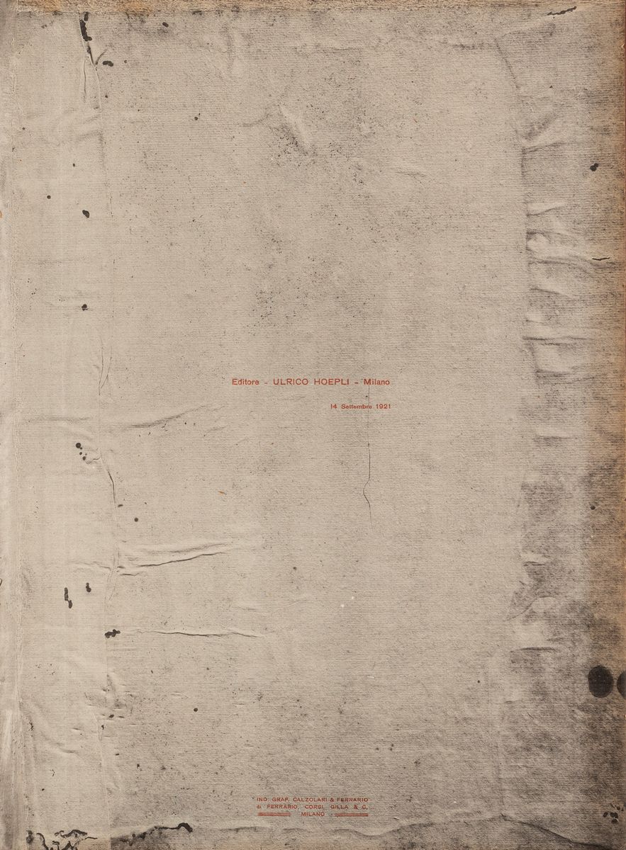 Dante Alighieri - Il Codice Trivulziano 1080 della Divina Commedia