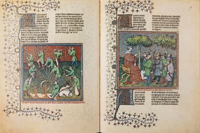 Le Livre De la Chasse- Manuscrit Francais 616 Der B Nationale Paris