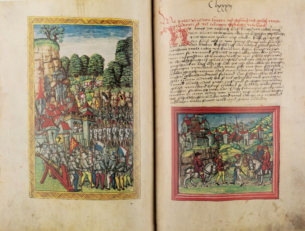Die Luzerner Chronik Des Diebold Schilling 1513