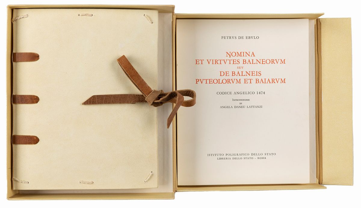 Petrus De Ebulo - Nomina Et Virtutes Balneorum Seu De Balneis Puteolorum Et Baiarum