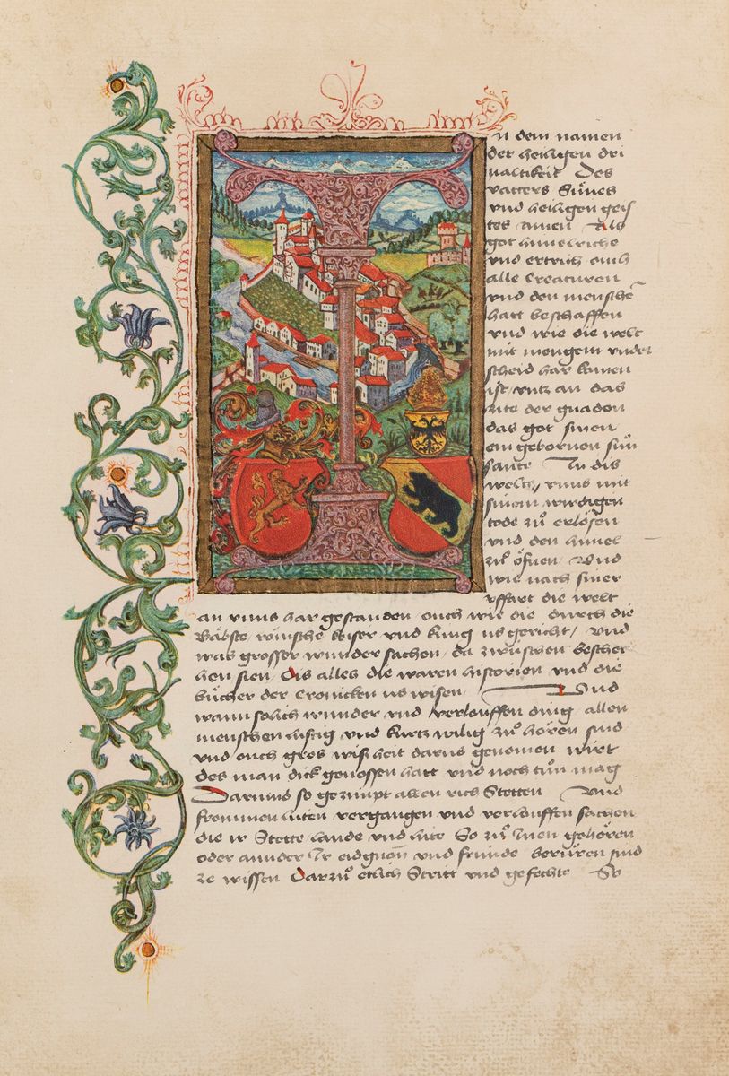 Diebold Schilling Von Berne - Diebold Schilling Spiezer Bilder-chronik 1485