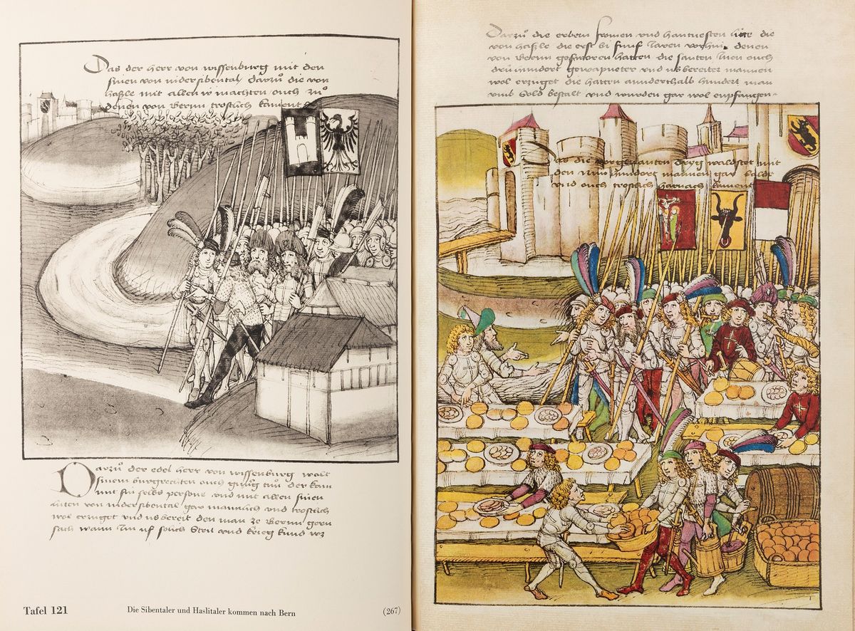Diebold Schilling Von Berne - Diebold Schilling Spiezer Bilder-chronik 1485
