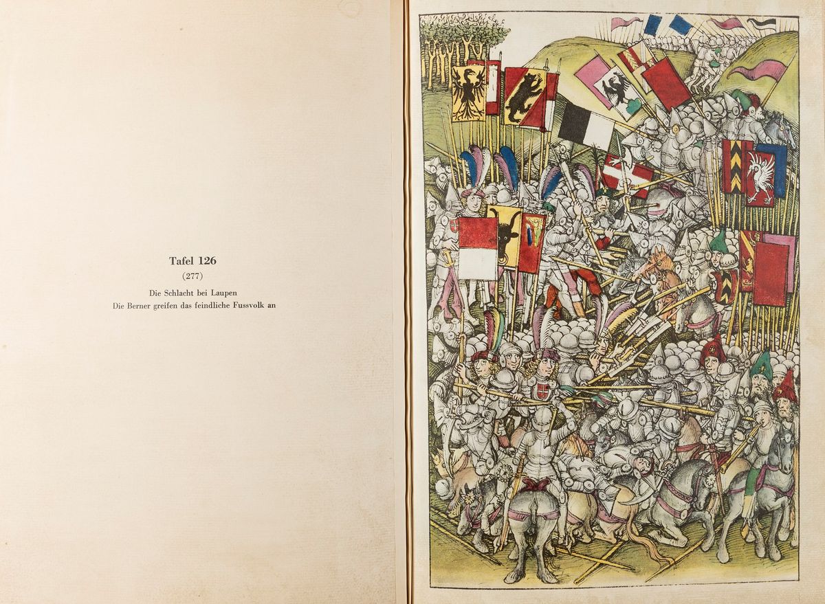 Diebold Schilling Von Berne - Diebold Schilling Spiezer Bilder-chronik 1485