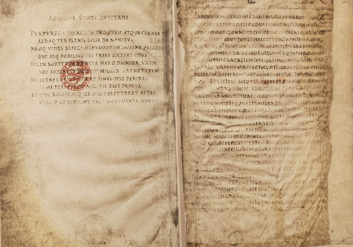 Publio Virgilio Marone - Il Codice Mediceo di Virgilio