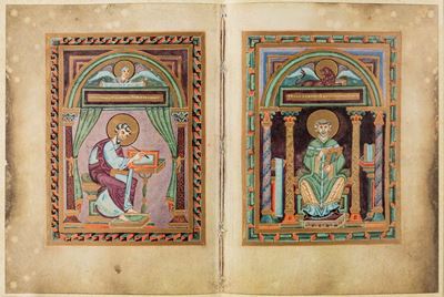 Evangelistar Kaiser Heinrich III - Evangelica Historia