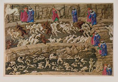 Zeichnungen Zu Dantes Gottlicher Komodie