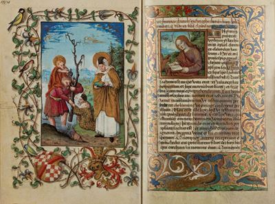 Stundenbuch Des Markgrafen Christoph L. Von Baden