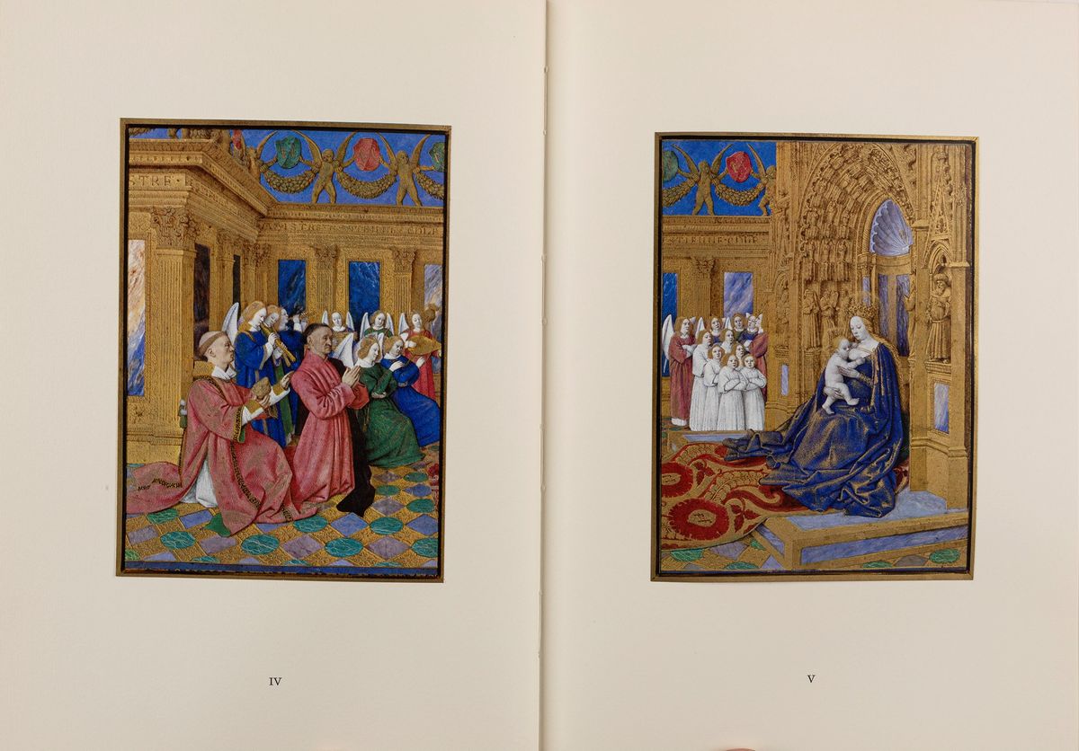 Fouquet, Jean - Les Heures d'Etienne Chevalier 1971 | The art of ...