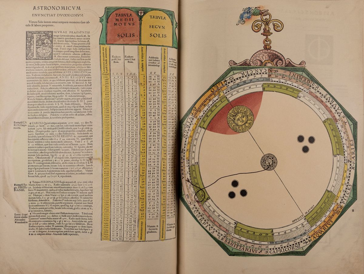 Petrus Apianus - Astronomicum Caesareum