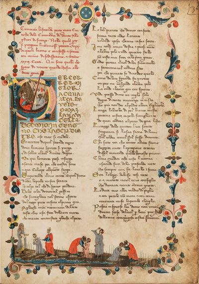 Il Codice Trivulziano 1080 della Divina Commedia