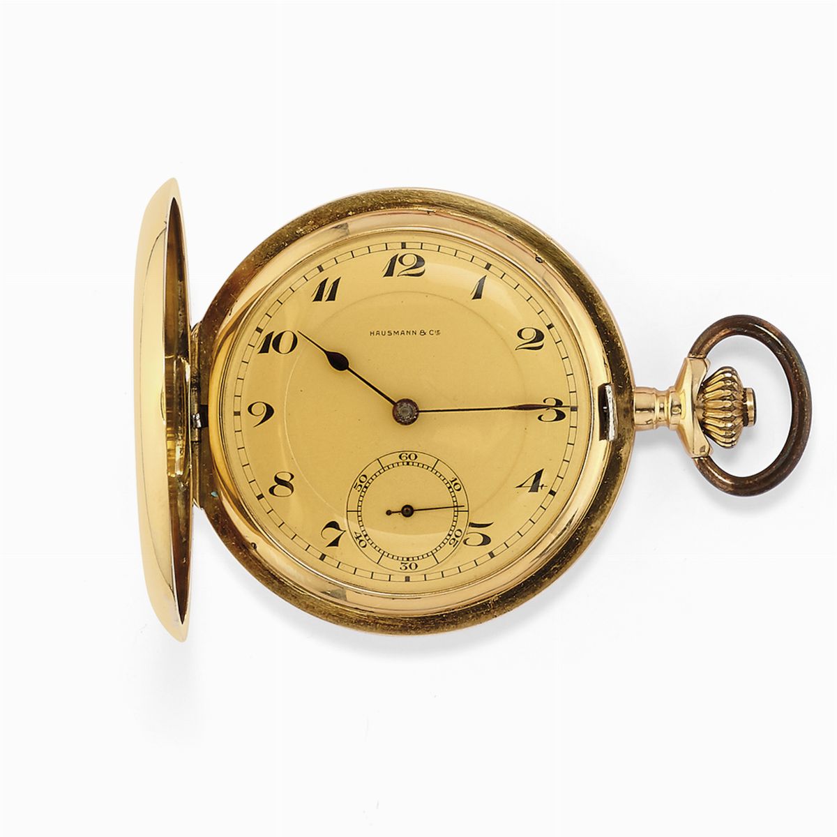 OROLOGIO VINTAGE SVIZZERO Catena Placcato Oro 18K Catena Meccanico