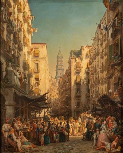 Vita a Napoli nel 1842