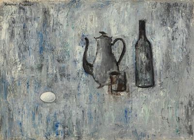 Senza titolo, olio su tela, cm 50 x 70