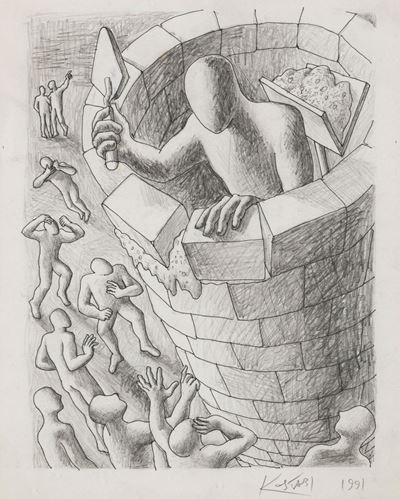 Senza titolo (grafite su carta)
