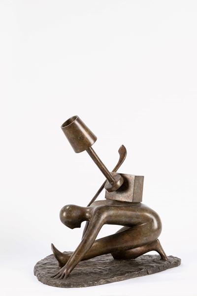 Senza titolo, bronzo, 1988