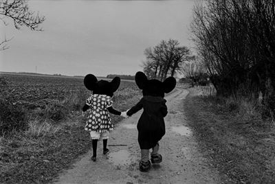 Mickey Et Minnies Sur le Futur Site De Dysneyland À Marne la Vallée