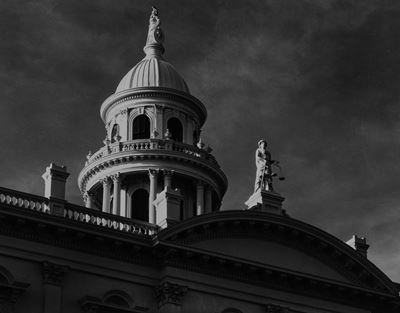 Merced Courthouse, Stampa vintage alla gelatina ai sali d’argento