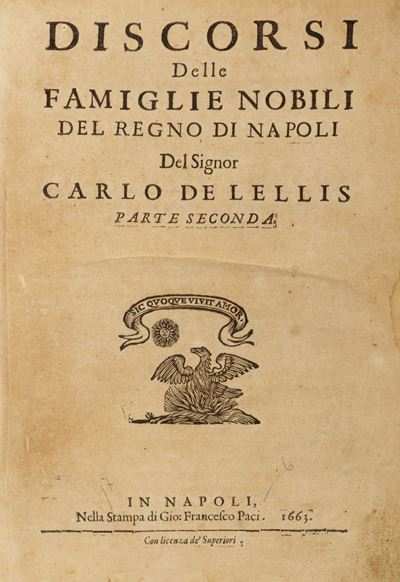 Discorsi delle famiglie nobili del Regno di Napoli (Parte II)