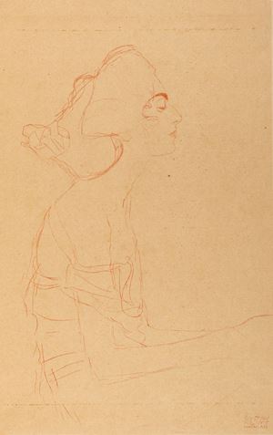 Klimt Gustav - Fünfundzwanzig Handzeichnungen Tav. 7